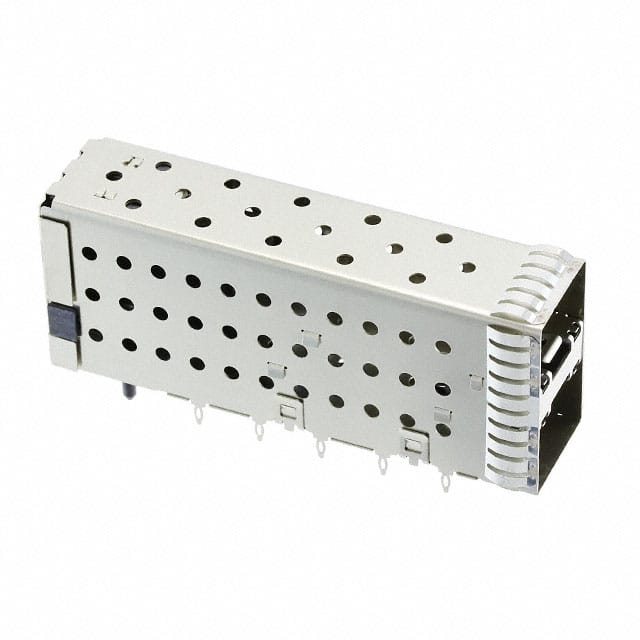 1-2007492-8 CONN SFP+ RCPT W/CAGE 2X1 40P RA
