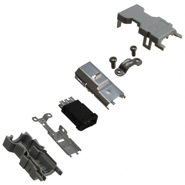 0551000670 CONN SERIAL I/O PLG 6POS SLD STR