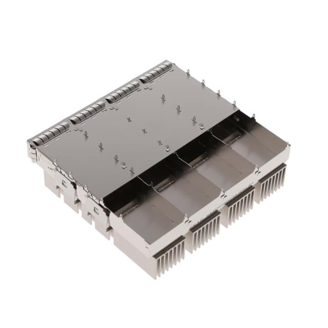 UE36-B46200-06A4A QSFP DD CAGE 1X4 W/ HS FIN PIN H