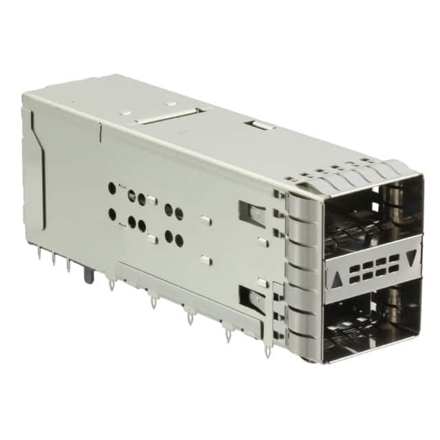 2227666-3 CONN ZQSFP+ RCPT CAGE 2X1 76P RA