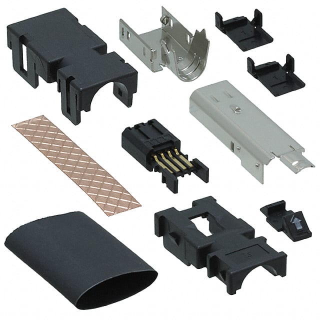 2040008-2 CONN IND MINI II PLUG 8P SLD STR