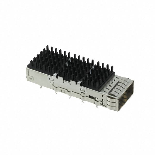 2170704-2 CONN QSFP28 CAGE W/HSINK R/A