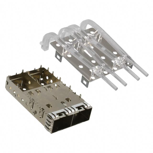 2007262-1 CONN SFP+ CAGE 1X2 PRESS-FIT R/A