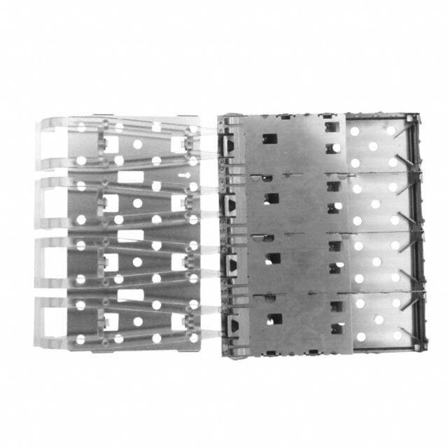 2007178-1 CONN SFP+ CAGE 1X4 PRESS-FIT R/A