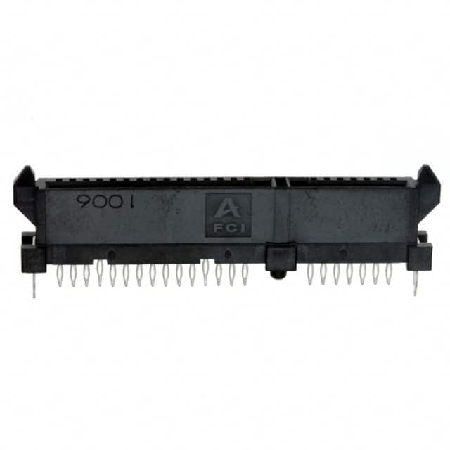 10022676-001LF CONN SATA RCPT 22P PRESSFIT PCB