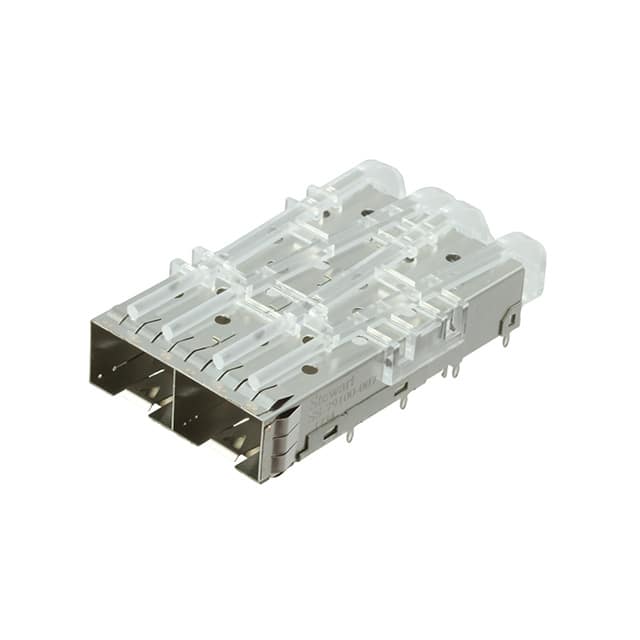 SS-79100-007 CONN SFP+ CAGE 1X2 PRESS-FIT R/A