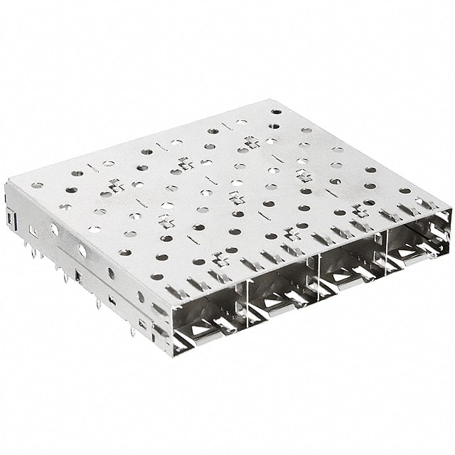 U77-A4110-2001 CONN SFP CAGE 1X4 PRESS-FIT R/A