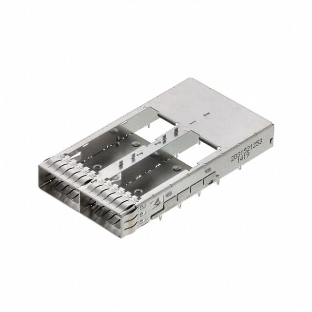 2031521253 QSFP-DD 1X2 SF ASSY, OT, 0RL, W/