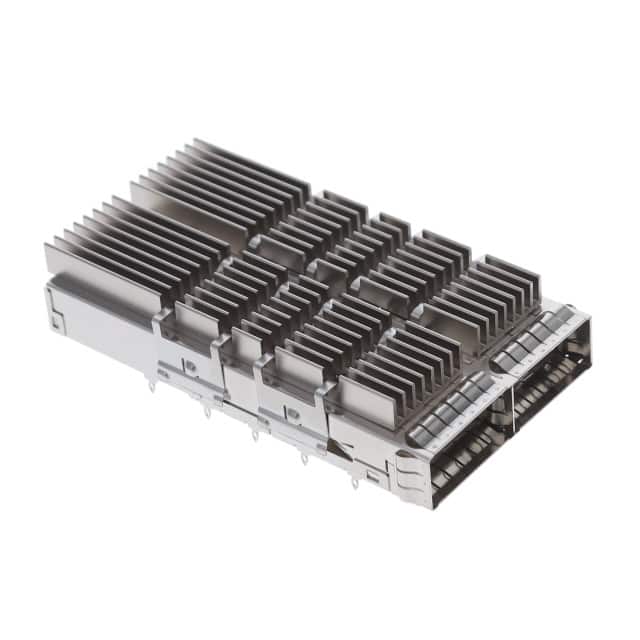 UE36-B26200-06A3A QSFP DD CAGE 1X2 W/ HS FIN PIN H