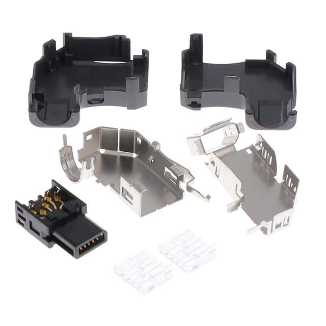 IX30G-A-10S-CVL2(7.0) PLUG IDC TYPE A FMALE 10POS UP