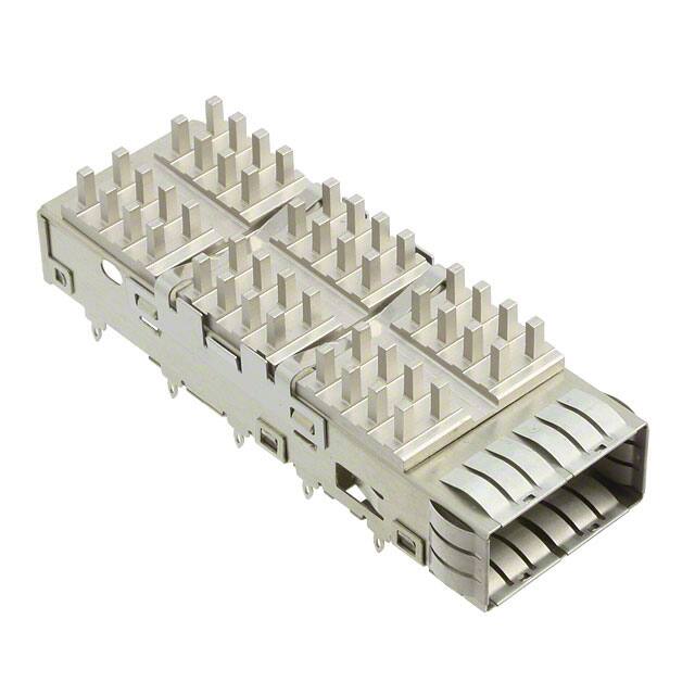 1888631-2 CONN QSFP+ CAGE W/HSINK PRESS RA
