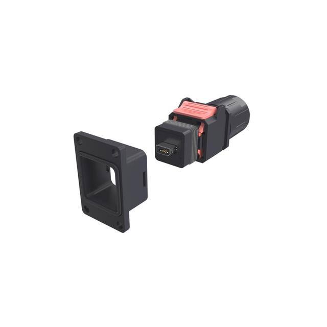 NDHN6E2 RECTANGULAR PUSH PULL IP67 INDUS