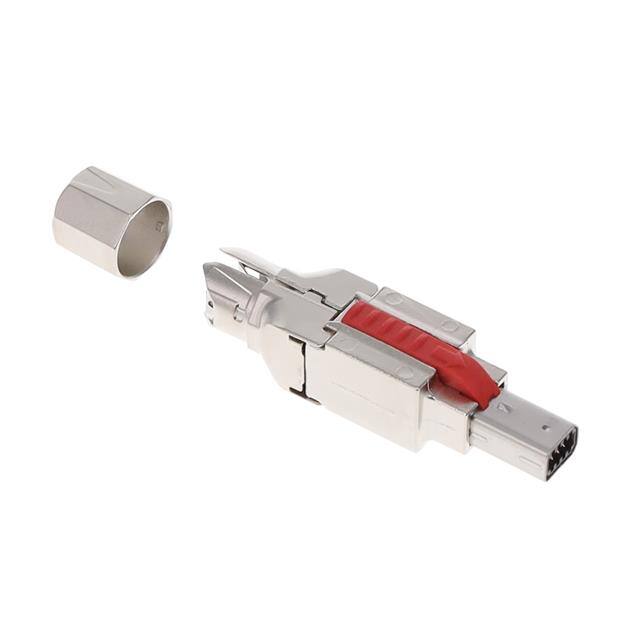 2350310-1 MINI IO CONN CAT6A FI 4X2 AWG24/