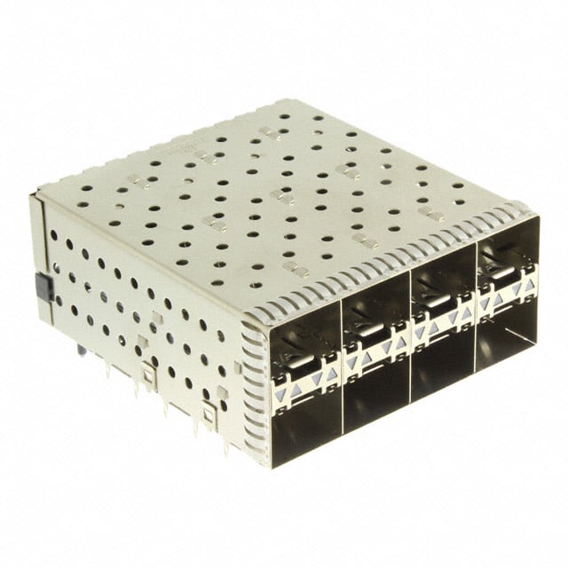 1-2007394-5 CONN SFP+ RCP W/CAGE 2X4 160P RA