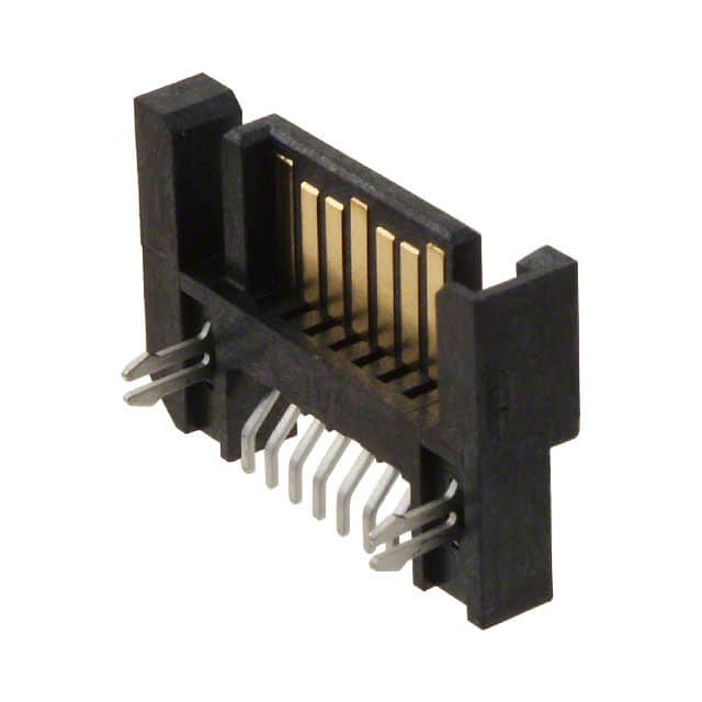 5607-4200-SH CONN SATA PLUG 7POS SLD R/A SMD