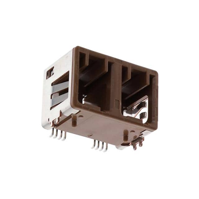 GT17HN-4/4DP-2H(AA)(55) CONN AUTO LAN PLUG 1X2 8P RA SMD