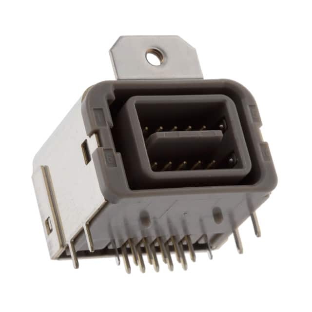 GT17V-10DP-DS-SB(56) CONN AUTO LAN PLUG 10POS SLD R/A