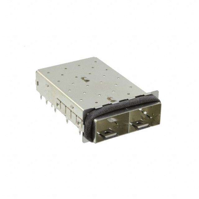 2057555-1 CONN SFP+ CAGE 1X2 PRESS-FIT R/A