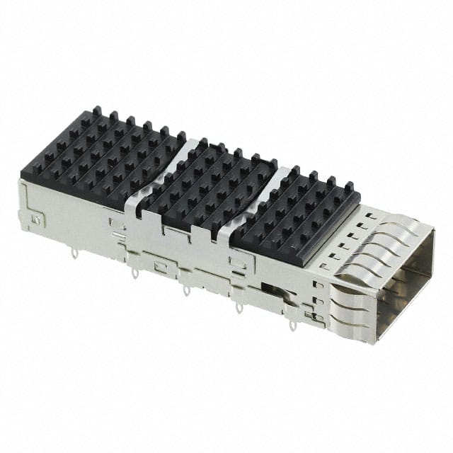 2170704-7 CONN QSFP28 CAGE W/HSINK R/A