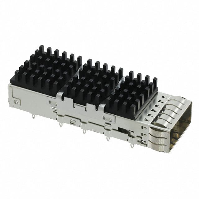 2170704-8 CONN QSFP28 CAGE W/HSINK R/A
