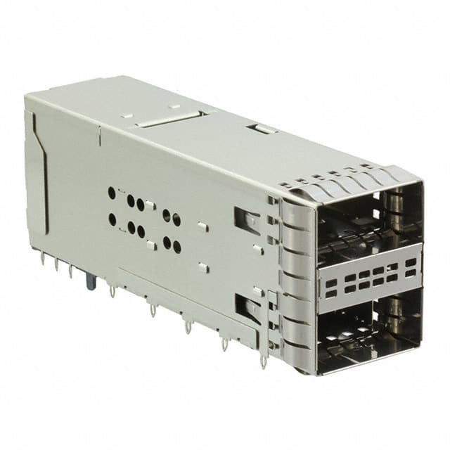 2227669-1 CONN ZQSFP+ RCPT CAGE 2X1 76P RA
