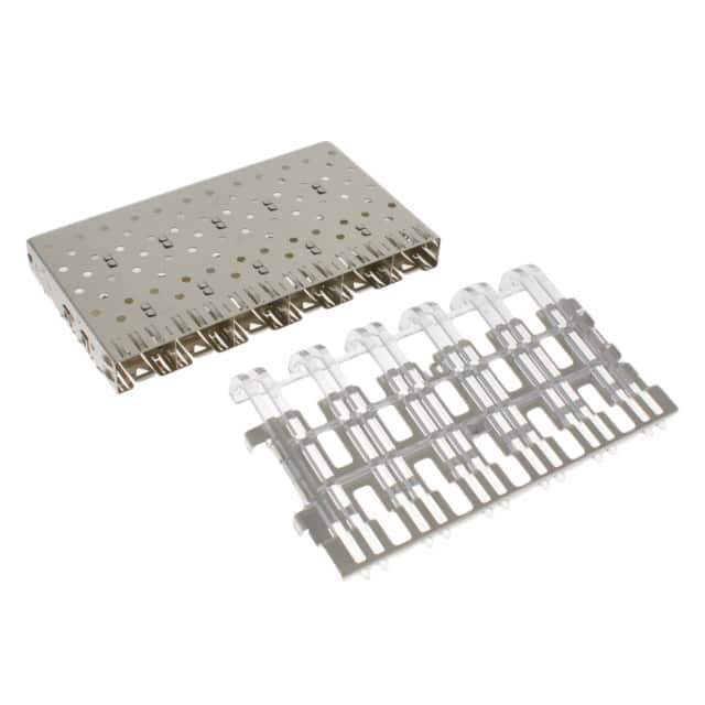 1658939-3 CONN SFP CAGE 1X6 PRESS-FIT R/A