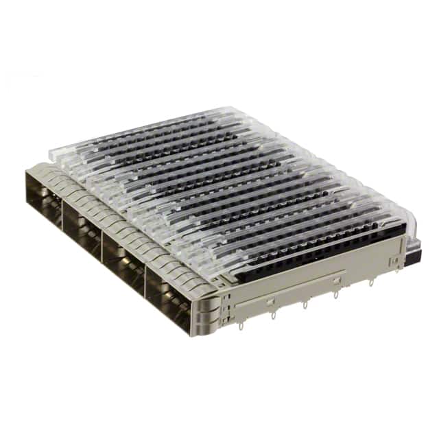 2170790-4 CONN QSFP28 CAGE 1X4 W/HSINK R/A
