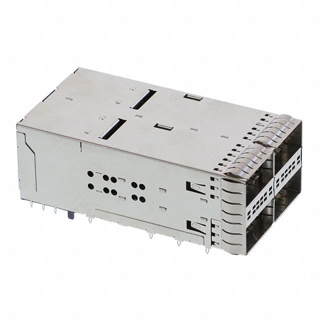 2227670-7 CONN ZQSFP+ RCP CAGE 2X2 152P RA