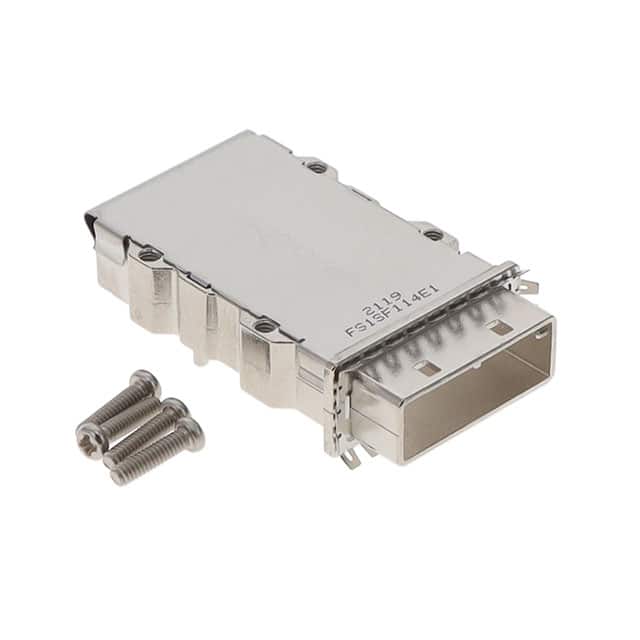FS1-SF1-14E1 CONN MINI SAS CAGE SLD R/A SMD