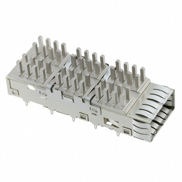 2170450-1 CONN QSFP CAGE W/HSINK PRESS RA