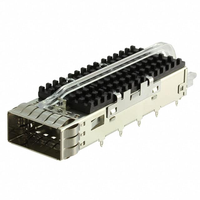 2170705-7 CONN ZQSFP+ CAGE W/HSINK R/A