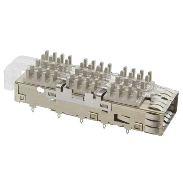 1888971-1 CONN QSFP+ CAGE W/HSINK PRESS RA