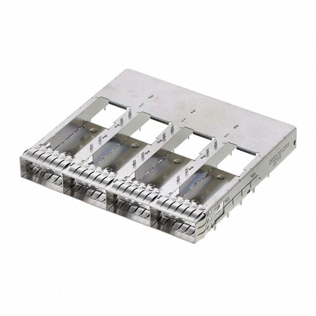 2033701253 QSFP-DD CAGE ASSEMBLY, 1X4, OPEN