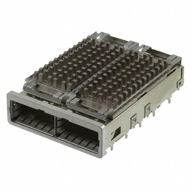 2227103-2 CONN ZQSFP+ CAGE 1X2 W/HSINK R/A