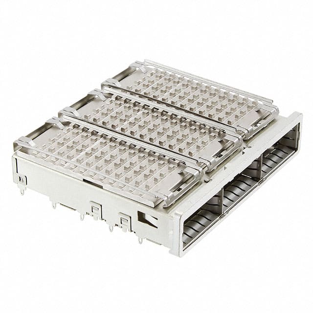 2007456-1 CONN QSFP+ CAGE 1X3 W/HSINK R/A