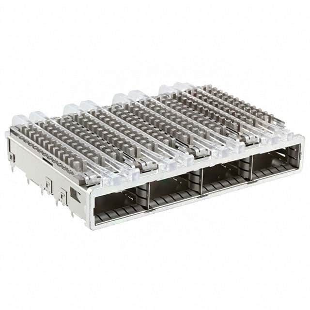 2007626-1 CONN QSFP+ CAGE 1X4 W/HSINK R/A