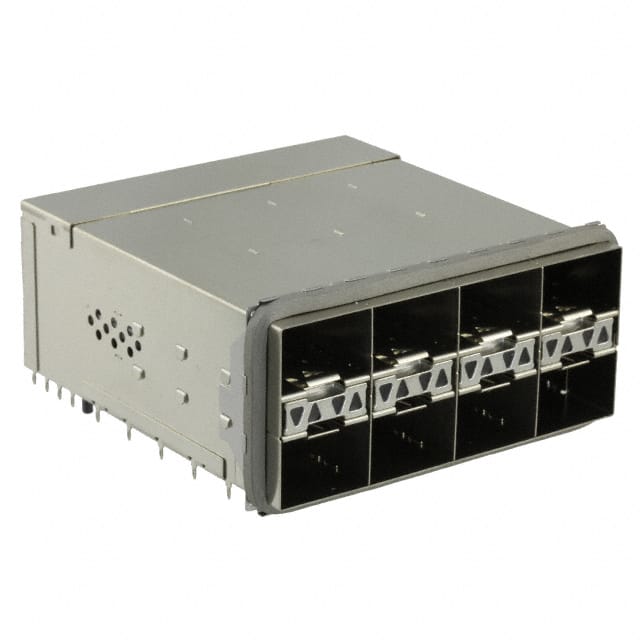2180324-2 CONN ZSFP+ RCPT CAGE 2X4 160P RA