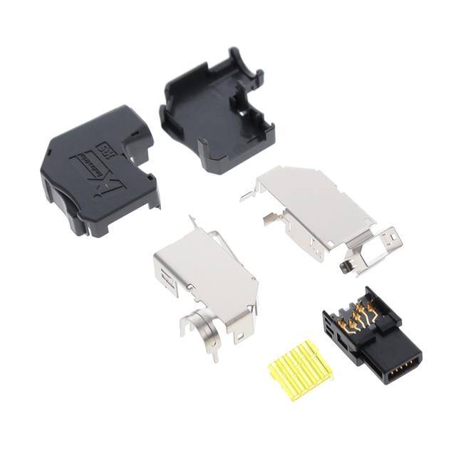 IX31G-B-10S-CVL2(7.0) PLUG IDC TYPE B FMALE 10POS UP
