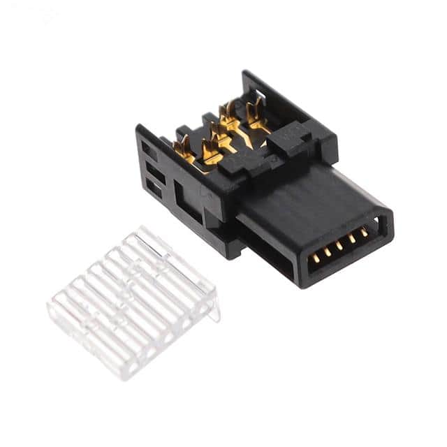 IX30G-A-10S-CVL2(7.0)(01) PLUG IDC TYPE A FMALE 10POS UP