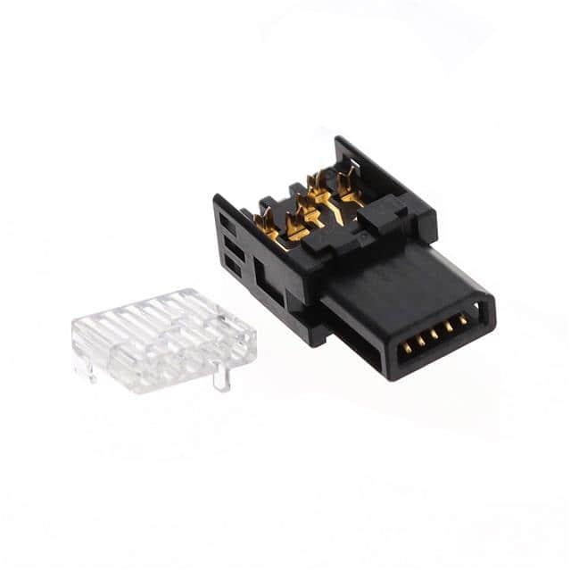 IX30G-A-10S-CVL1(7.0)(01) PLUG IDC TYPE A FMALE 10POS DWN