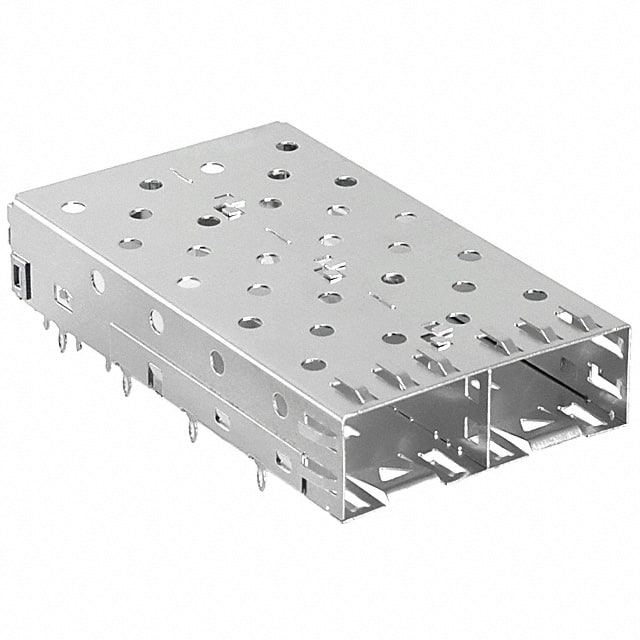 U77-A2114-1001 CONN SFP CAGE 1X2 PRESS-FIT R/A