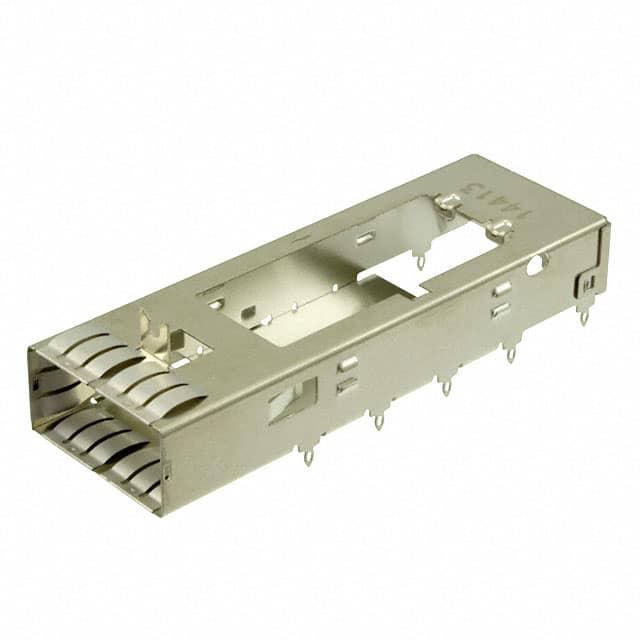 2143432-1 CONN QSFP CAGE PRESS-FIT R/A