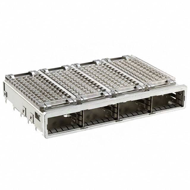 2007625-1 CONN QSFP+ CAGE 1X4 W/HSINK R/A