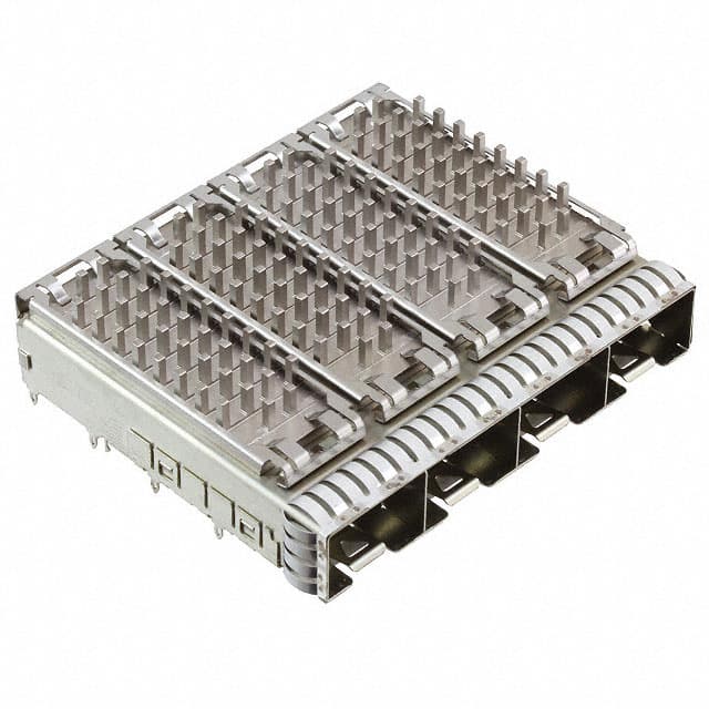 2149730-3 CONN SFP+ CAGE 1X4 W/HSINK R/A