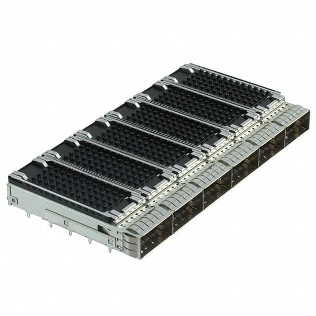 2170707-4 CONN QSFP28 CAGE 1X6 W/HSINK R/A