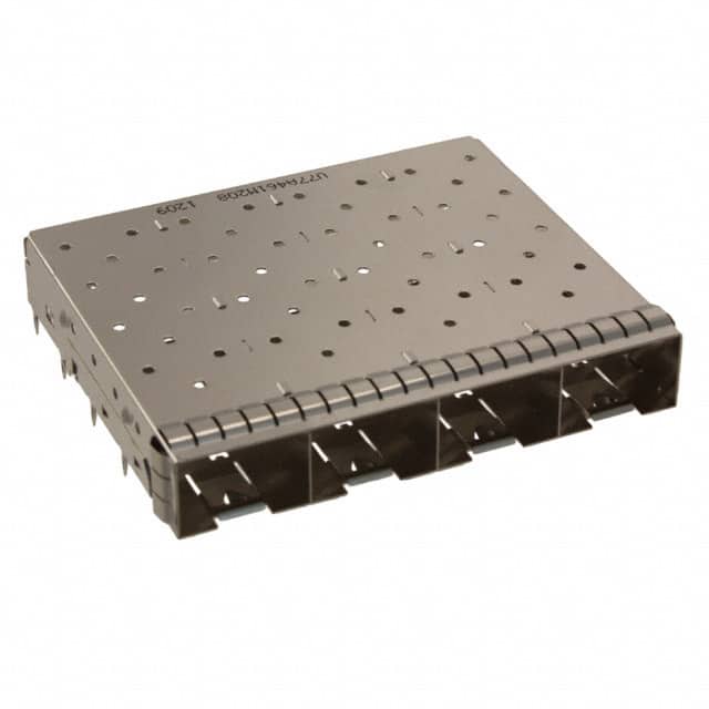 U77-A461M-2081 CONN SFP+ CAGE 1X4 PRESS-FIT R/A