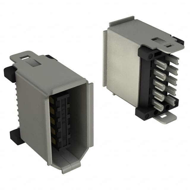 36110-3000FD CONN SCR PLUG 10POS SLD CUP STR