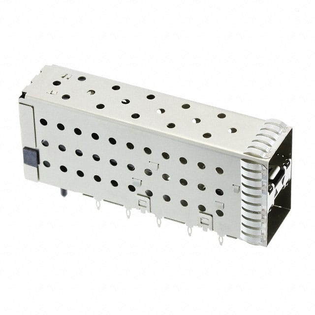 1-2007492-6 CONN SFP+ RCPT W/CAGE 2X1 40P RA