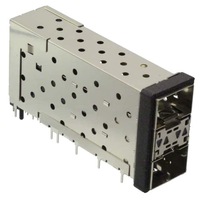 0753100001 CONN SFP RCPT W/CAGE 2X1 40P R/A