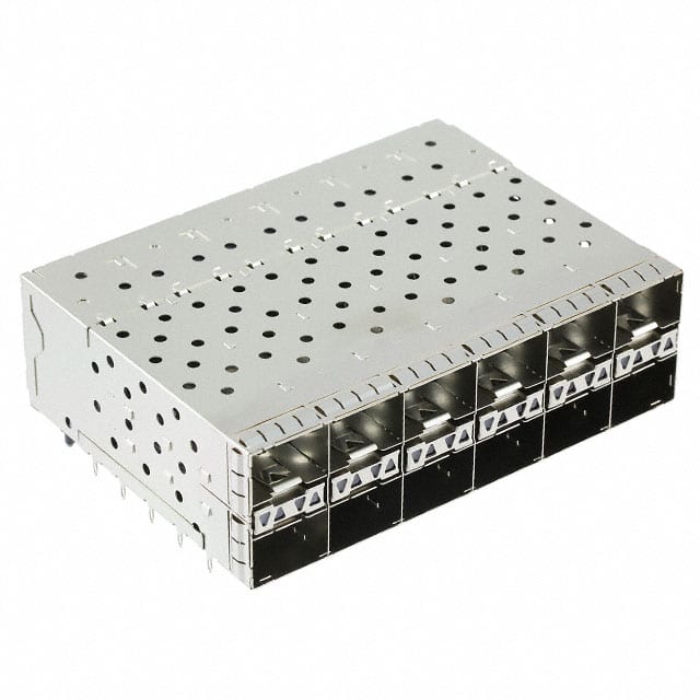 0760485001 CONN SFP+ RCP W/CAGE 2X6 240P RA
